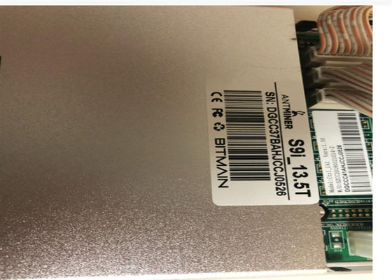 Bitmain Antminer S9i 13,5 de Mijnwerker Used 1405W van TH/S Asic Bitcoin
