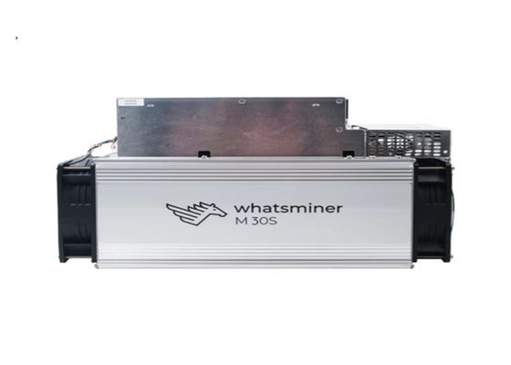 Machine van de het Beetjemijnbouw van 3420W Microbt Whatsminer M30s de 90TH/S Gebruikte BTC