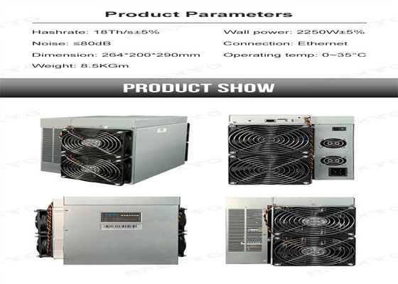 Mijnwerker 18T 2250W van Goldshell KD5 van de metaal de Nieuwe KDA Mijnwerker