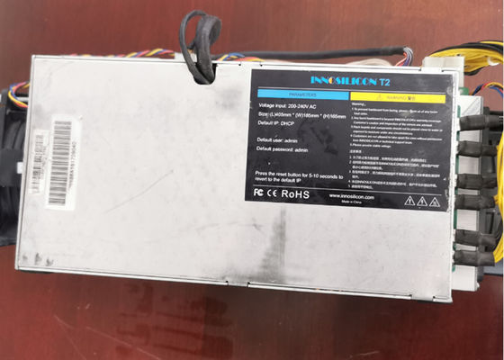 van de MijnwerkersMachine van 1570W Bitcoin van de tweede handinnosilicon T2 17.2TH/S