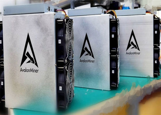 55TH/S Canaan Avalon 1066 Promijnwerker, 3300W Gebruikte BTC-Crypto Muntstukmijnwerker