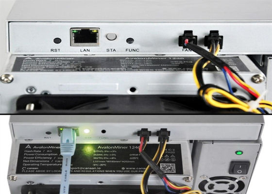 58TH/S Canaan Avalonminer 1146 de Nieuwe Asic Mijnwerker BTC SHA256d van 3248W