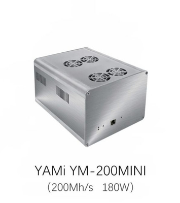 2022 gloednieuwe Mijnwerker ym-200 van YAMI Tech ETH enz. Asic MINI 200M 180W Ethash Mijnbouw